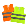 High Quality Security Safety Zip Vest Reflective Fluorescent Vest